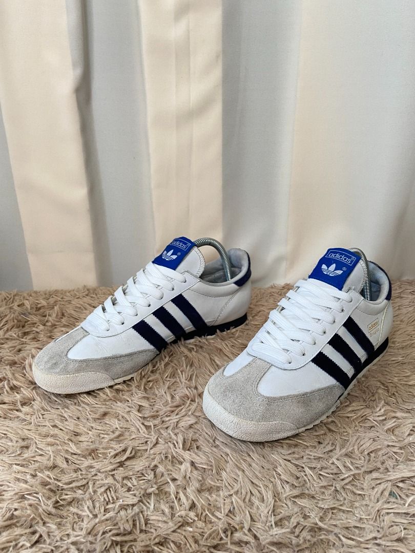 Navy adidas dragon outlet