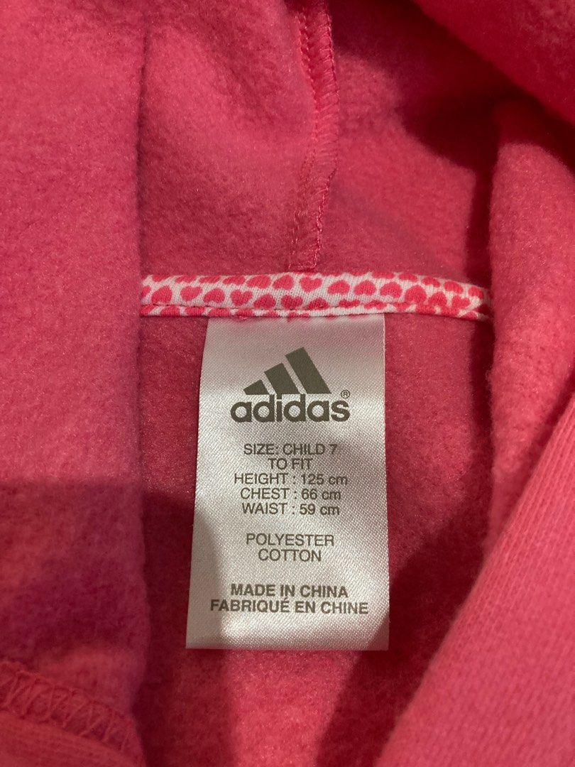 Girls discount adidas jacket