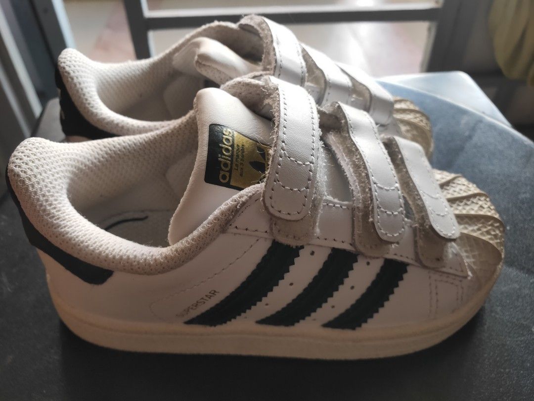 Adidas kids superstar Velcro sneakers Babies Kids Babies