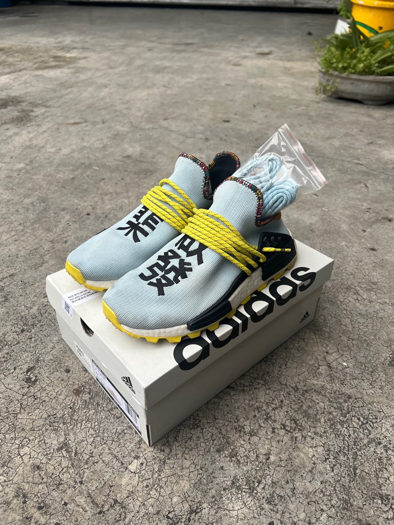 Adidas nmd hu pharrell inspiration pack store clear sky
