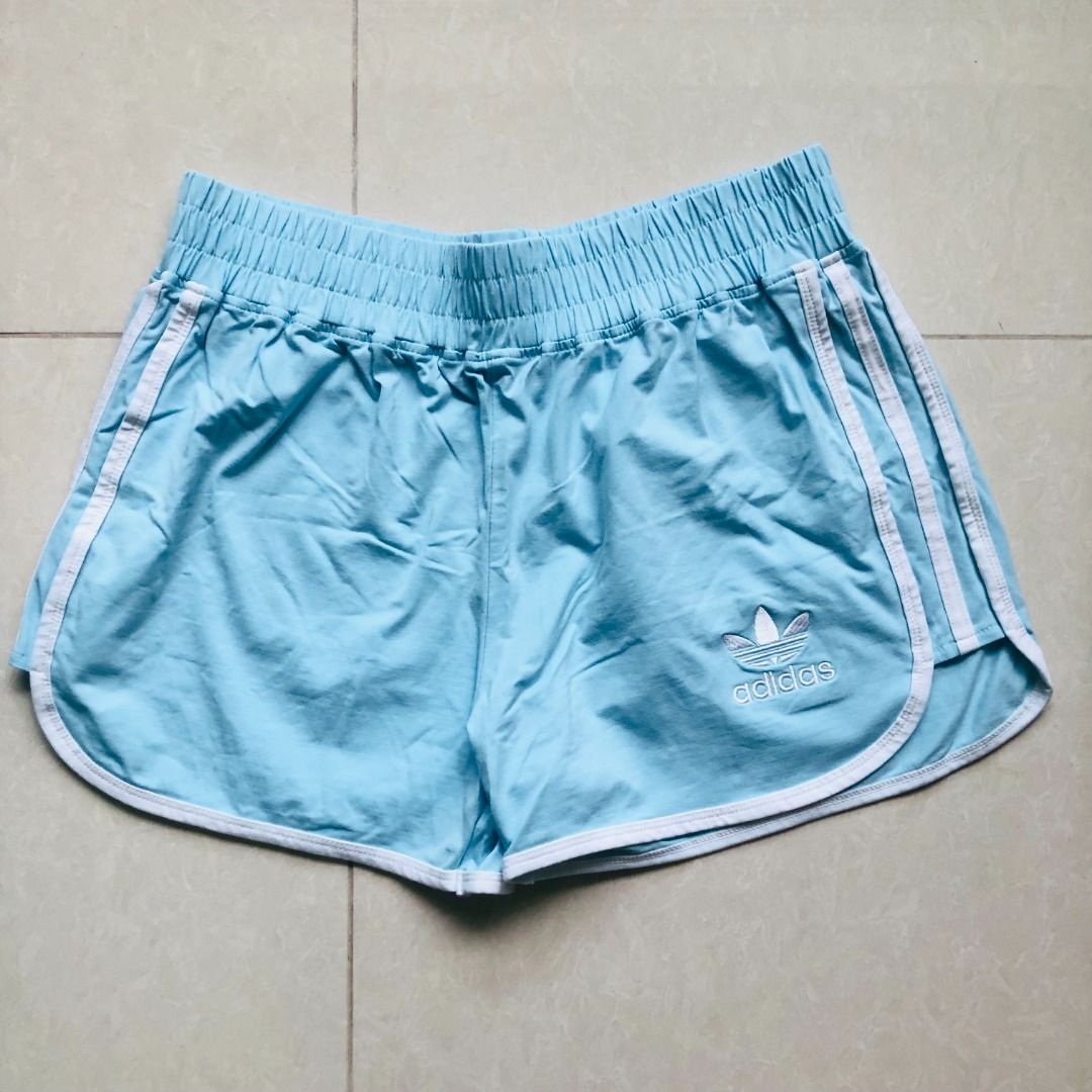 Baby blue adidas shop shorts womens