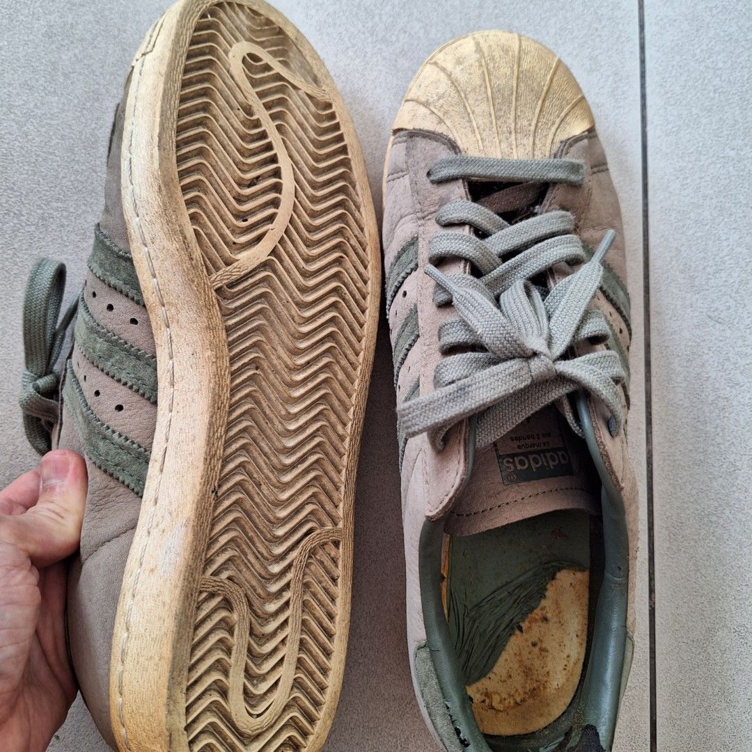 Adidas superstar sales 80s olive
