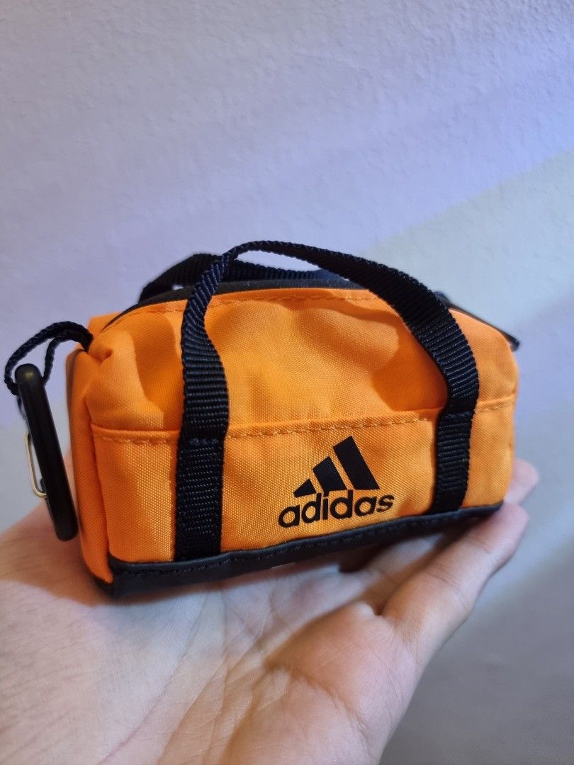 Adidas orange duffel bag store