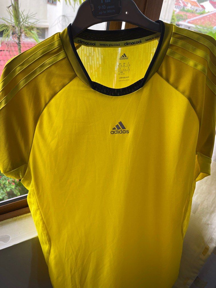 Adidas discount yellow jersey