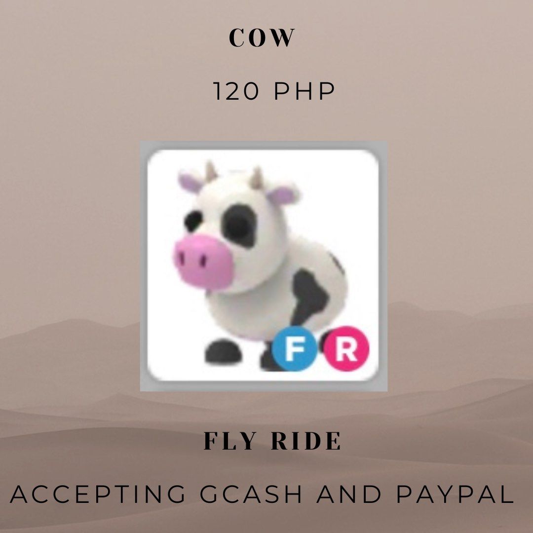 Adopt Me Pets |Cow on Carousell