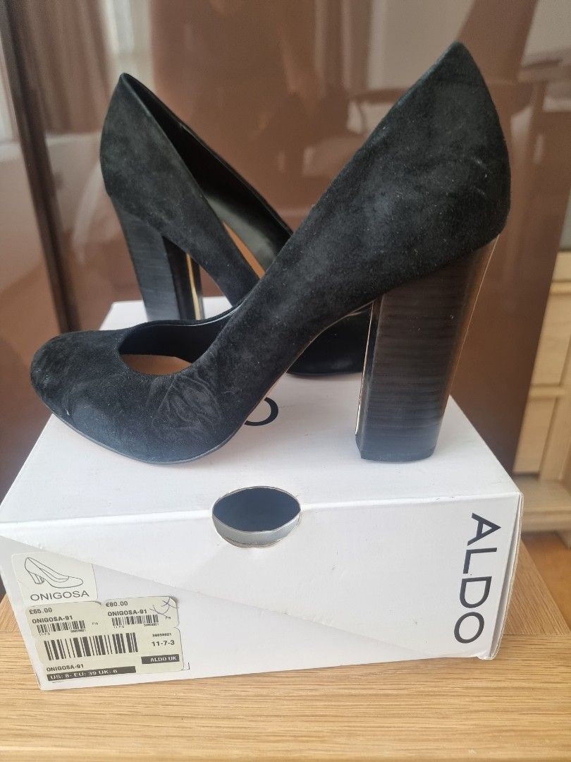 Aldo Onigosa Block Heel UK 6 EU 39 US 8