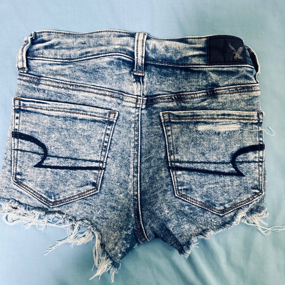 American Eagle Outfitters Super Stretch Denim Shorts, Women's Fashion,  Bottoms, Shorts on Carousell