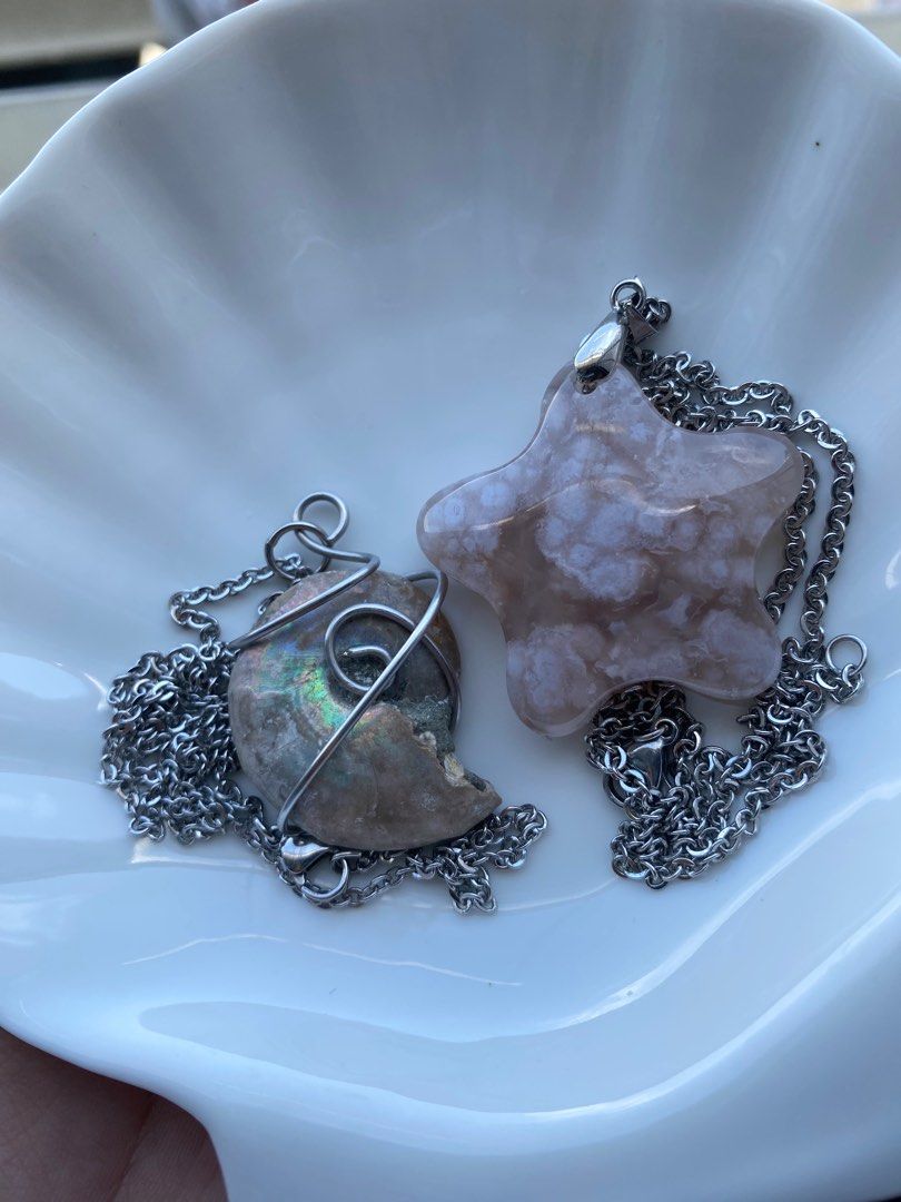 Agate necklaces store