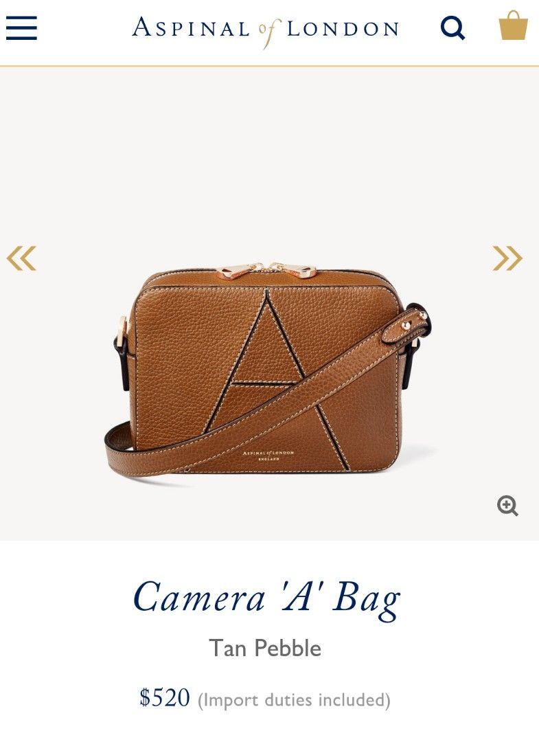 Aspinal camera a bag best sale