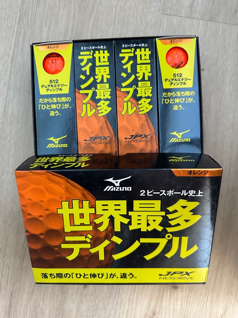 Assorted Mizuno SF Taylormade Yellow and Orange Golf Balls, Sports  Equipment, Sports  Games, Golf on Carousell
