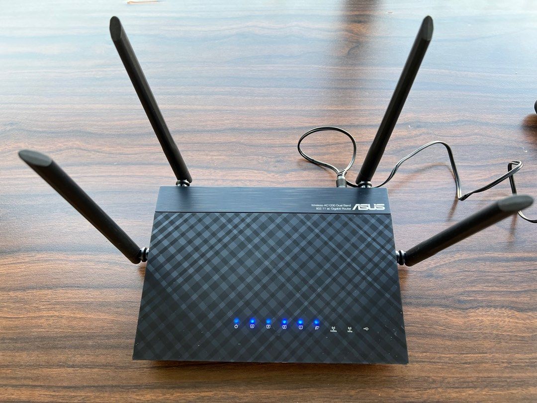 ASUS RT-AC1200G+ Router, Computers & Tech, Parts & Accessories ...
