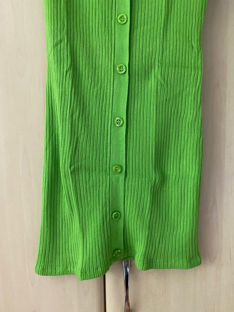 green leaf dress zara Zara Women's Floral Long Sleeve Maxi Dress NWT | M UK10-12 main image 1