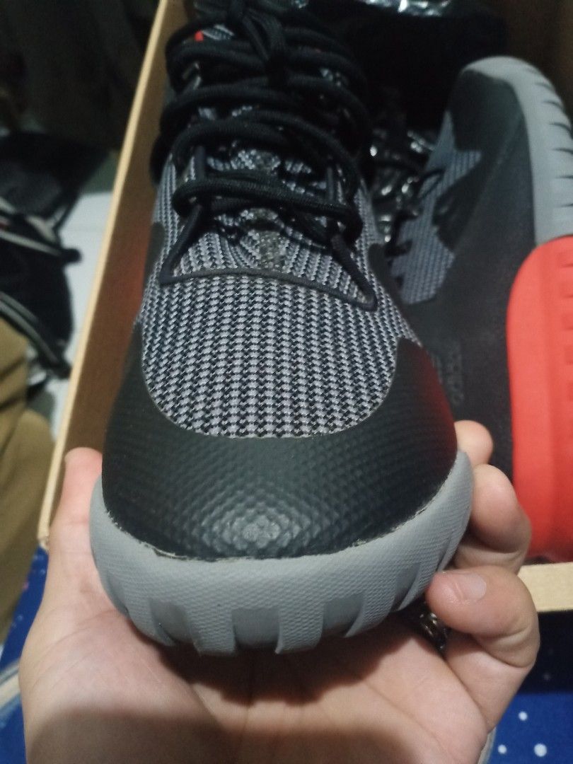 Adidas tubular x online black and red