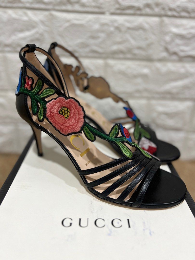 Gucci ophelia heels hot sale