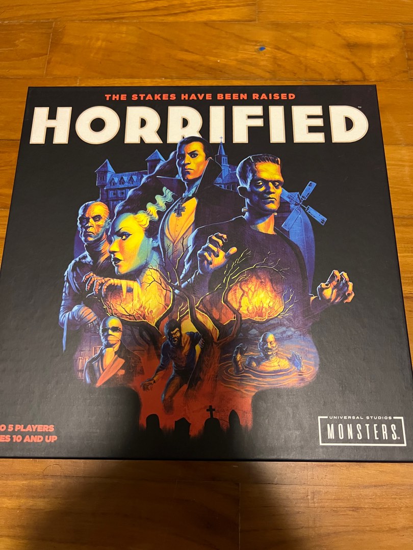 Authentic Horrified board game card game, Hobbies & Toys, Toys & Games