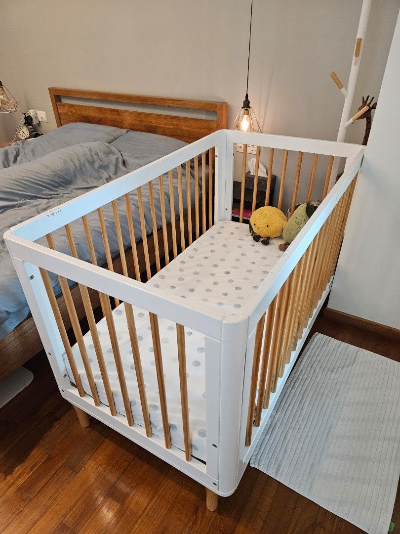 Baby cot Babyhood Riya Cot 5 in 1