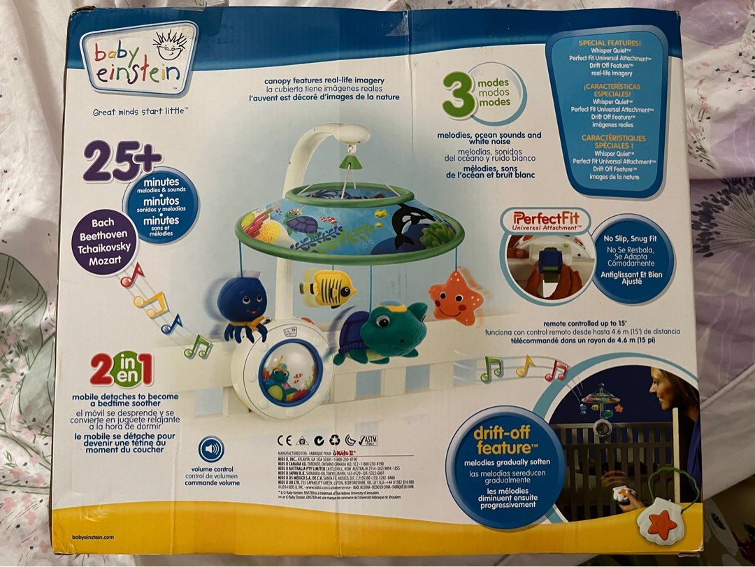 Baby einstein sweet hotsell sea dreams mobile