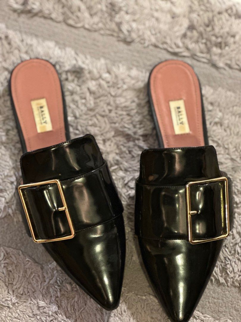 Bally Mules, Women's Fashion, Footwear, Flats on Carousell