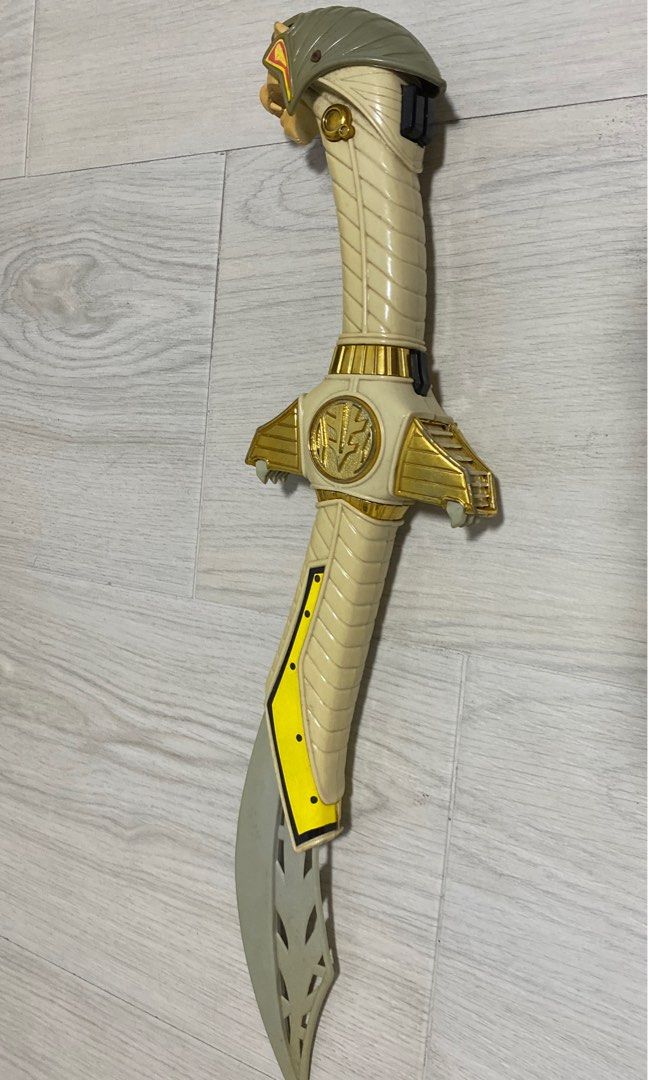 Power rangers legacy white ranger best sale saba sword