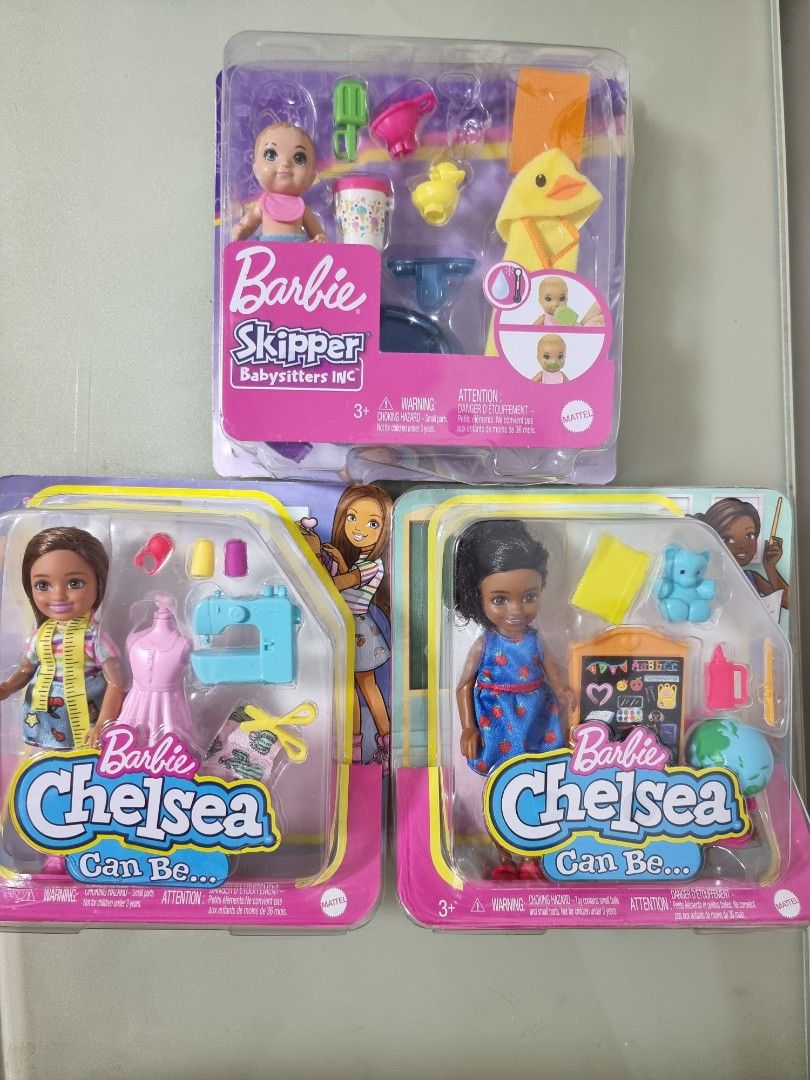 Barbie Chelsea Skipper playset