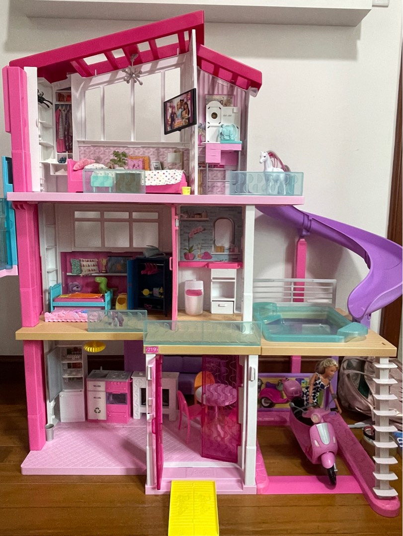 Barbie Dream House and Steffi Scooter Hobbies Toys Toys