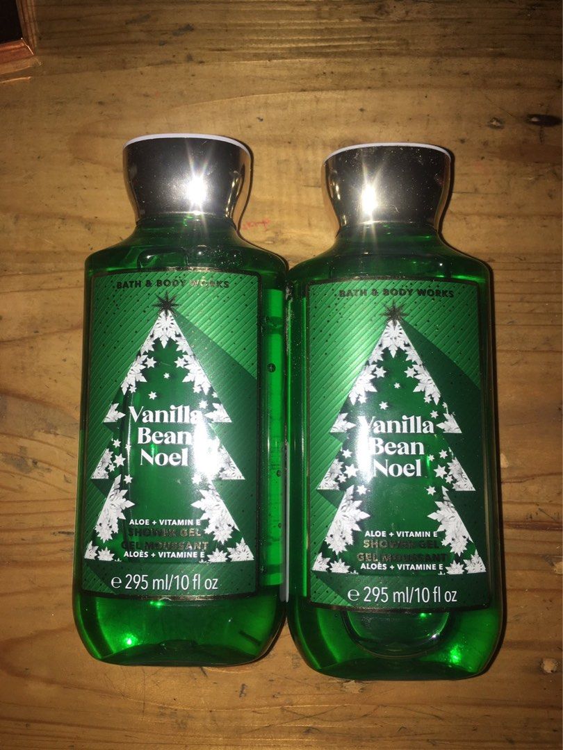 Bath & Body Works Shower Gel Vanilla Bean Noel BBW, Kesehatan
