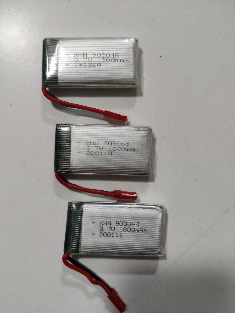 1S LiPo Battery 1800mAh, Photography, Photography Accessories ...