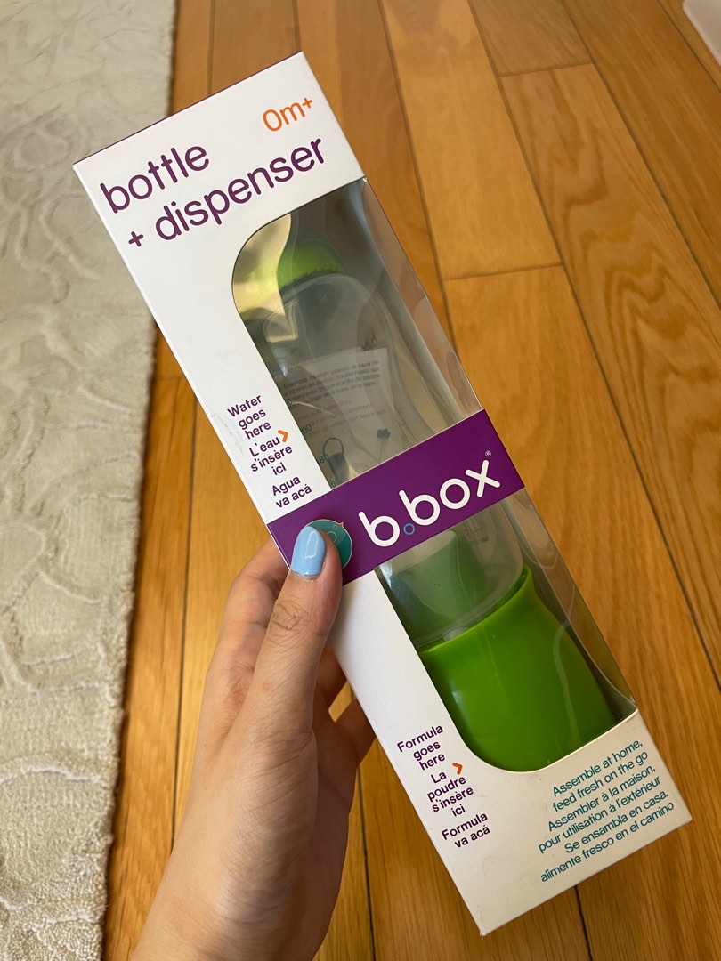 Bbox bottle + dispenser on Carousell