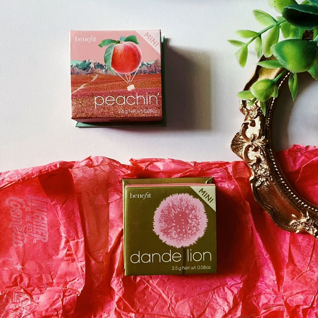 Benefit Cosmetics Bright 'n Peachy Blush Duo 