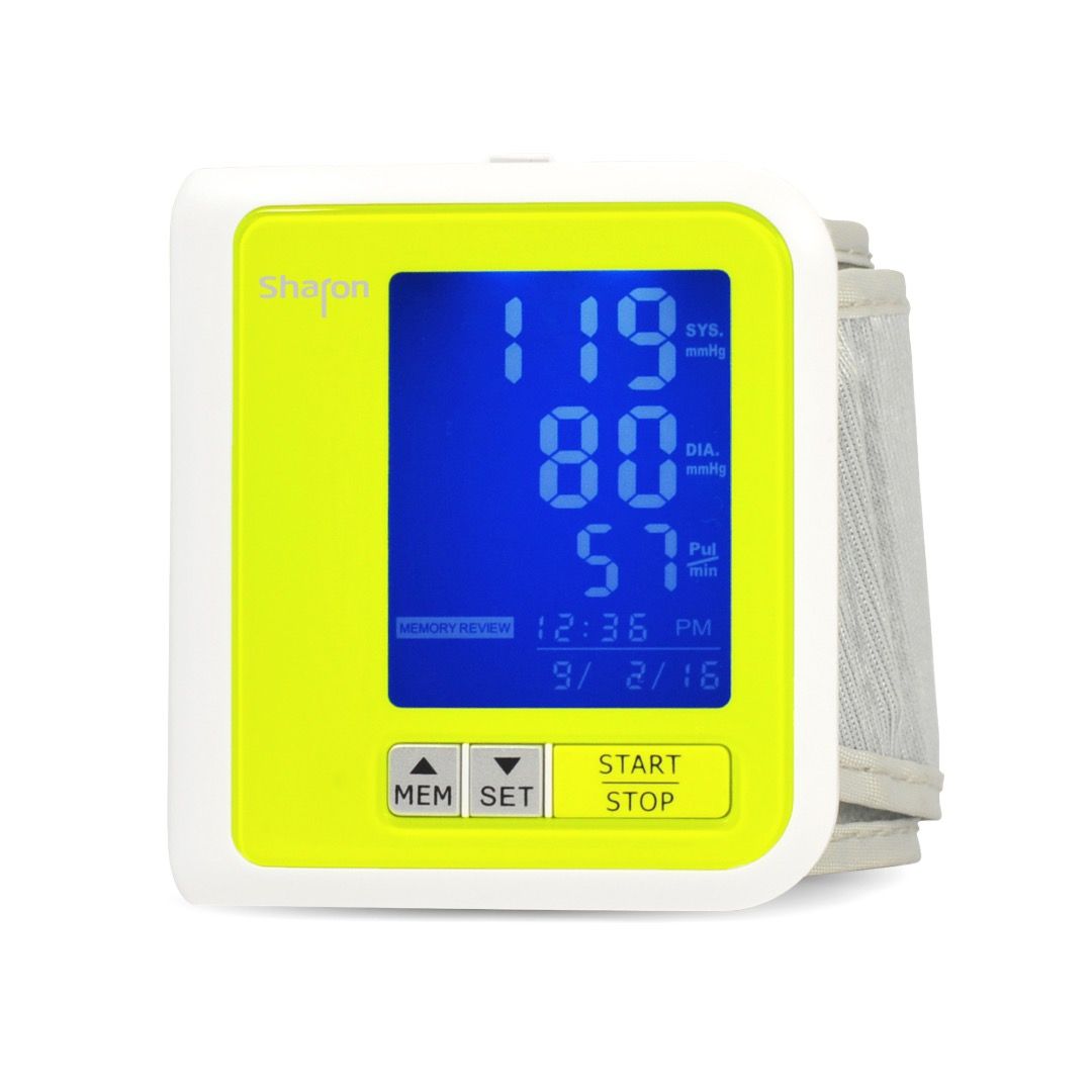 Apple health compatible blood pressure monitor top
