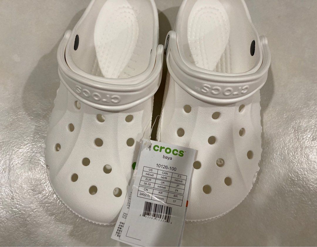 White crocs online size 8 womens