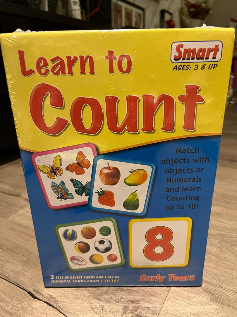 Mini Picture Count BNIB Learn to Count Picture Cards, Hobbies & Toys, Toys & Games on ...