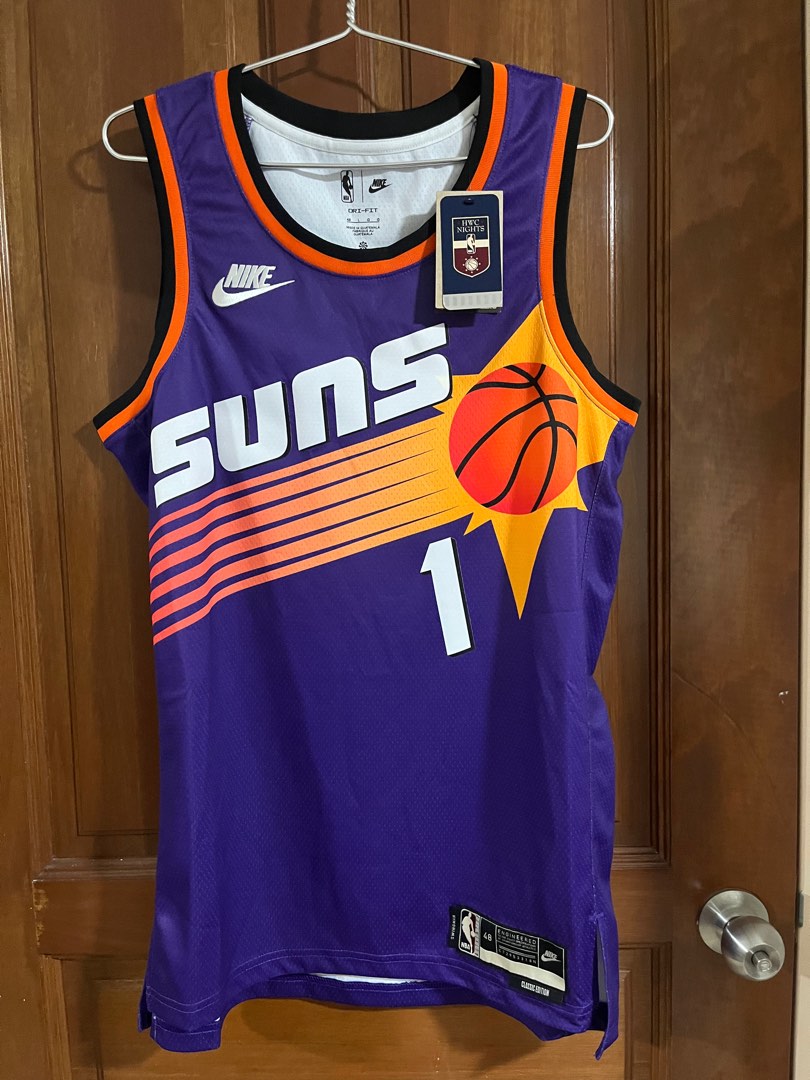 Devin Booker 2022-23 Phoenix Suns City Ed Nike Authentic Jersey Sz 48+2