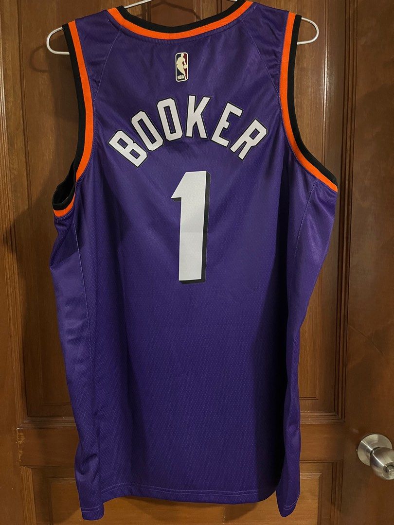 Men's Nike Devin Booker Purple Phoenix Suns 2021/22 Swingman Player Badge  Jersey - Icon Edition
