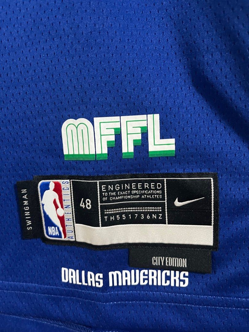 BNWT Authentic Nike Men s NBA Dallas Mavericks City Edition