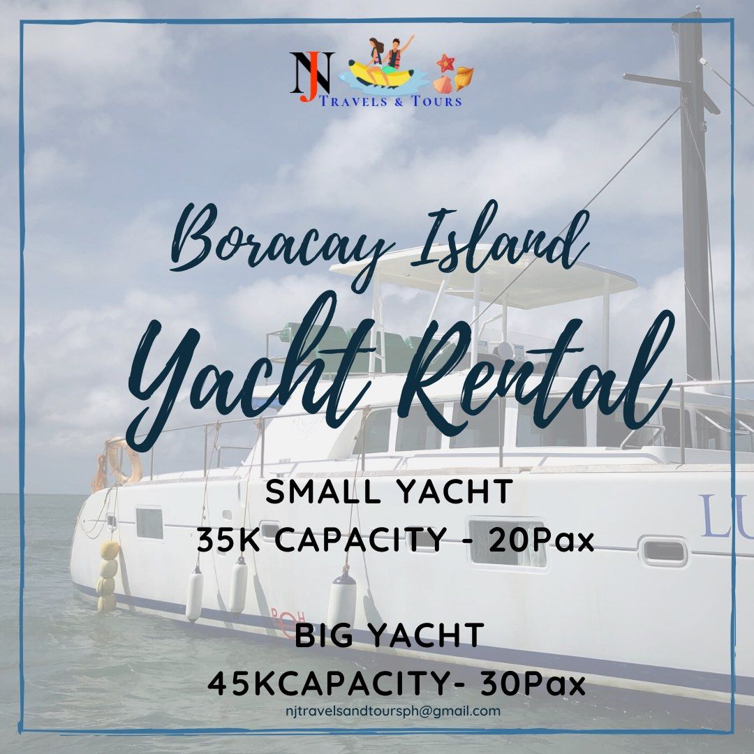 Boracay Yacht Rental on Carousell
