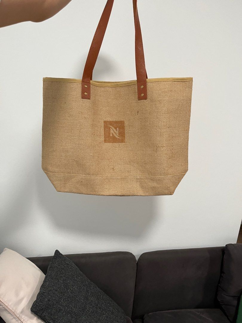 NESPRESSO Jute Tote Bag OFFICCIAL PRODUCT NEW