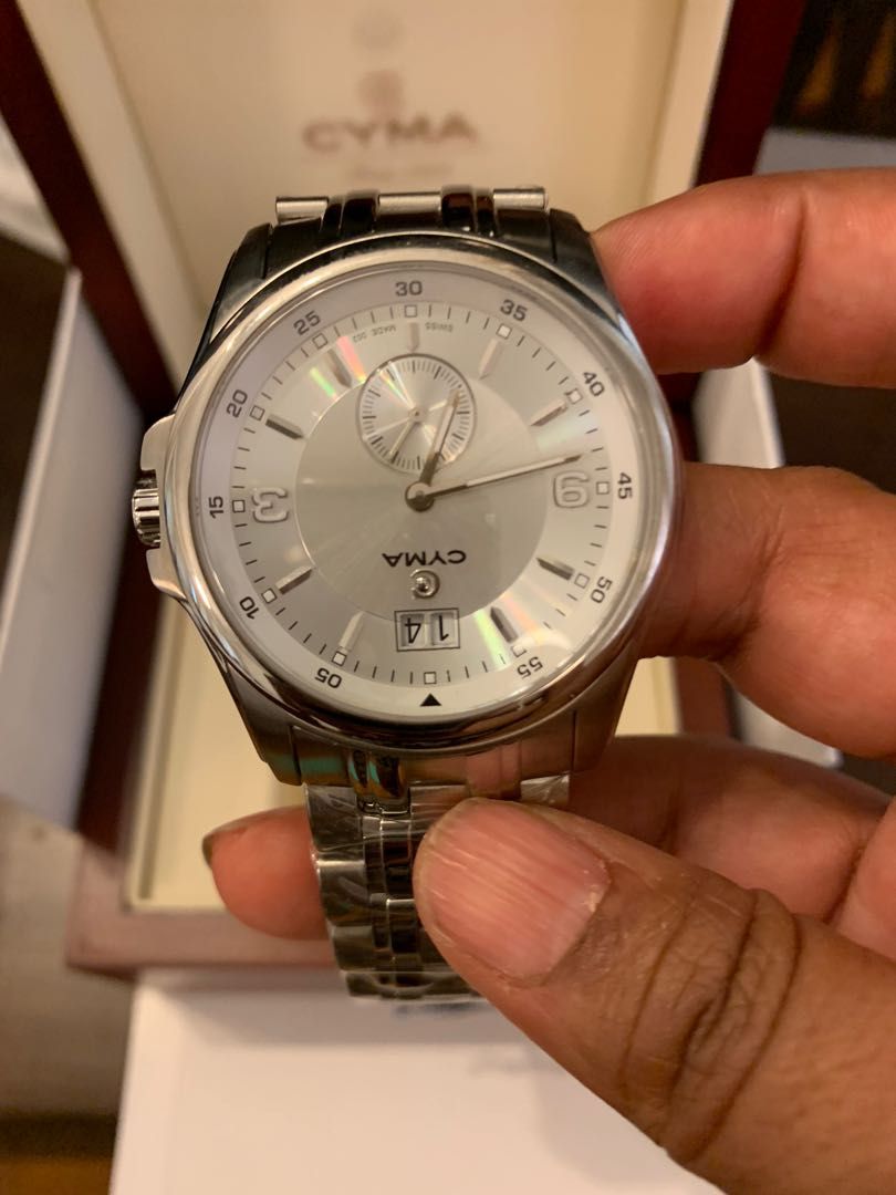 Recently reduced Brand New Never Used CYMA watch. Luxury