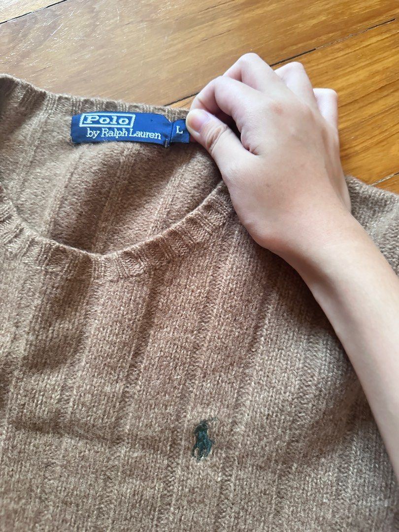 Ralph lauren lambswool sweater hotsell