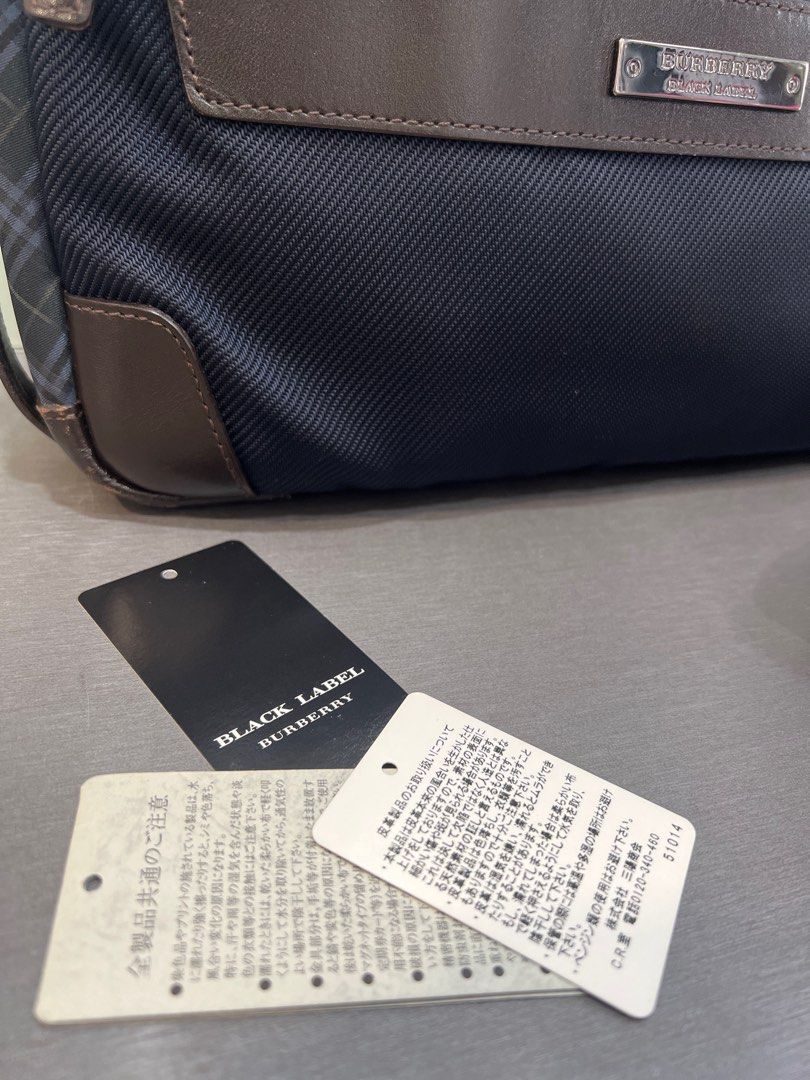 Burberry Black label for mens only available in Japan