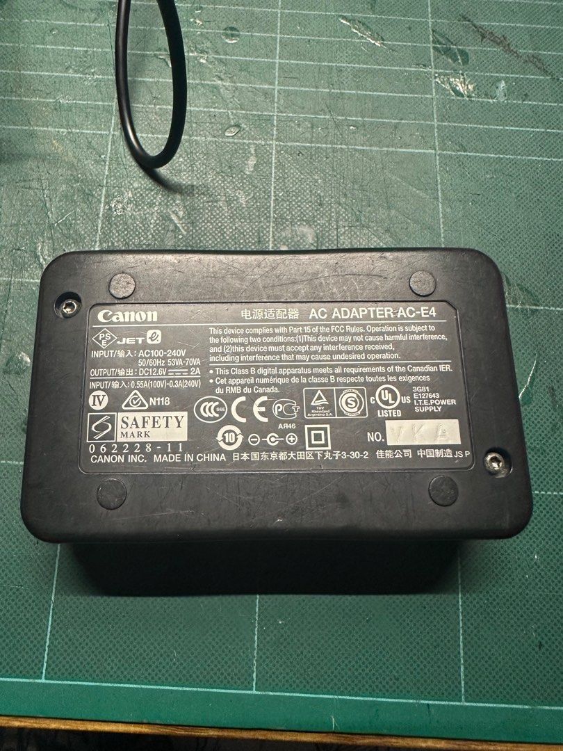 Canon AC Adapter AC-E462863086631938112