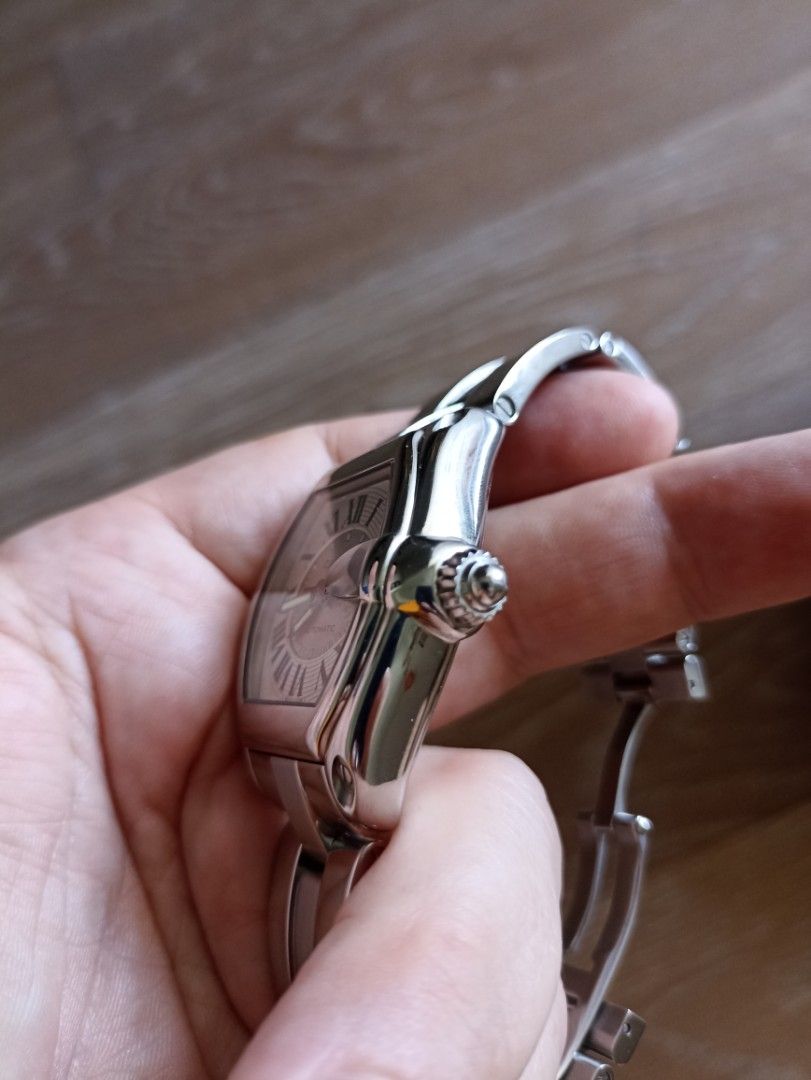 Cartier roadster automatic stainless steel 2510 sales