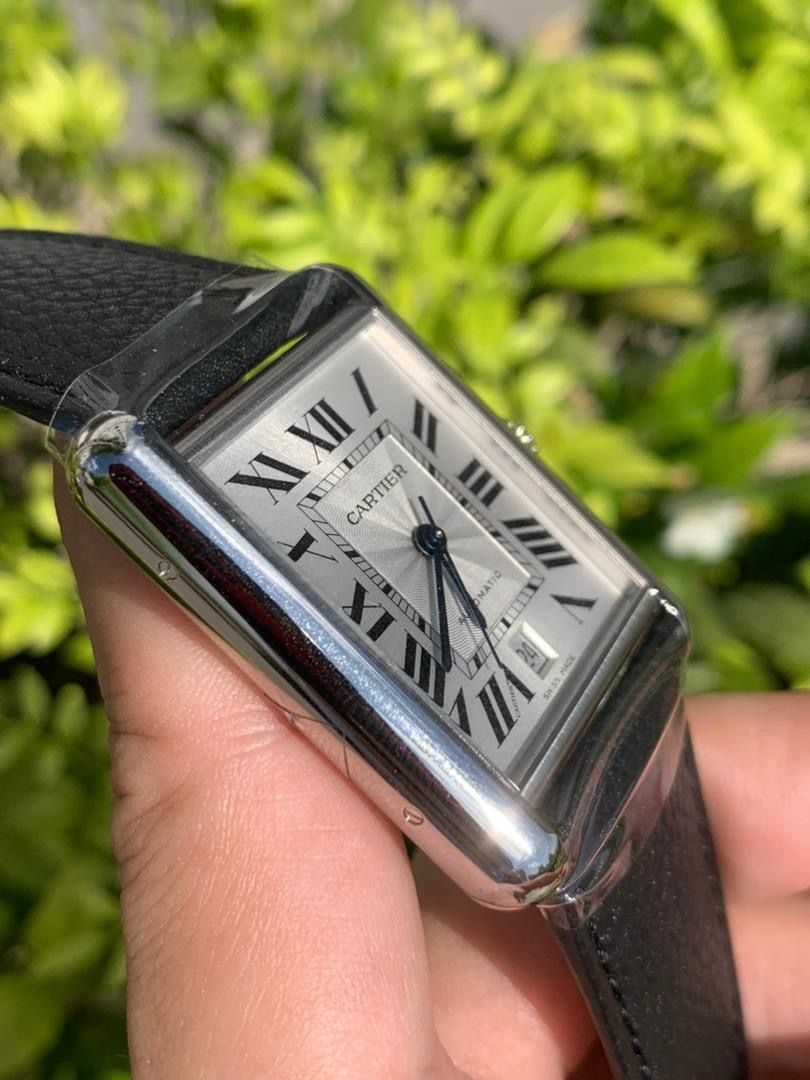 Cartier TANK Must Extra Large Steel Men's Watch WSTA0040 - Automatic -  Brand New