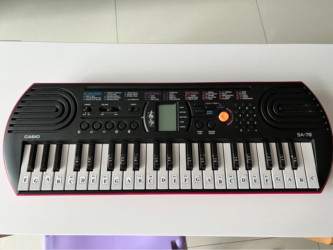 Casio Keyboard, Hobbies & Toys, Music & Media, Musical Instruments on Carousell