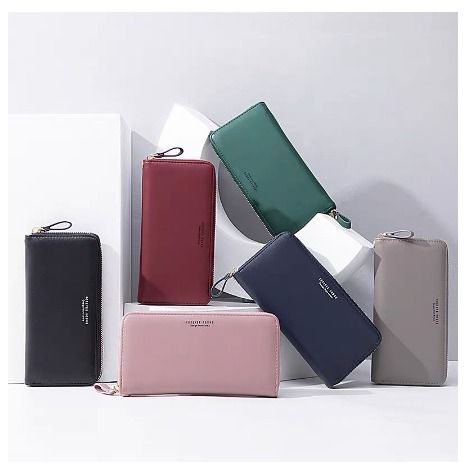 Casual Korean style long wallet purse for women WEICHEN women