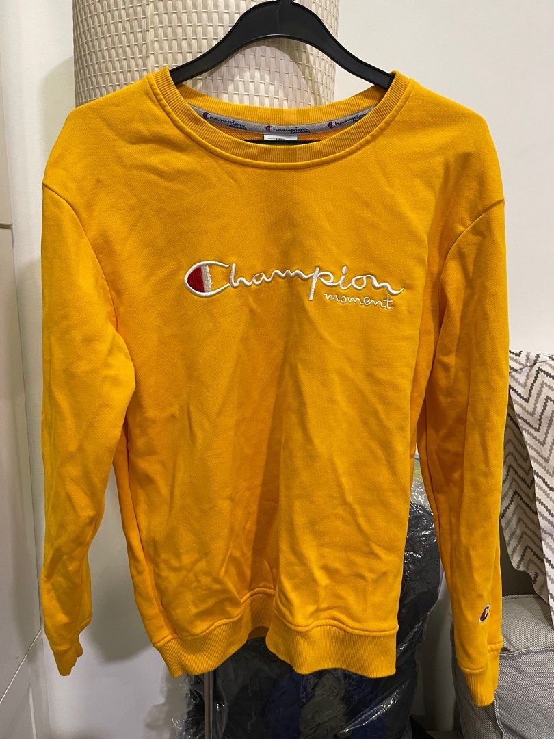 Champion mustard top yellow sweater