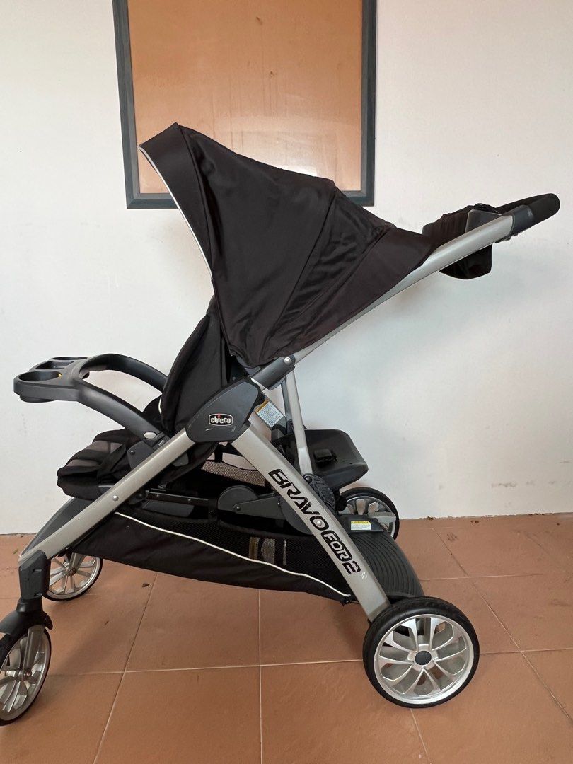 Chicco bravo for shop 2 double stroller zinc
