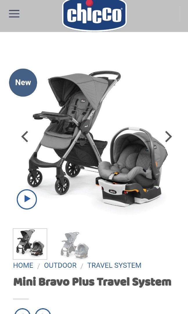 Chicco mini bravo plus vs bravo new arrivals