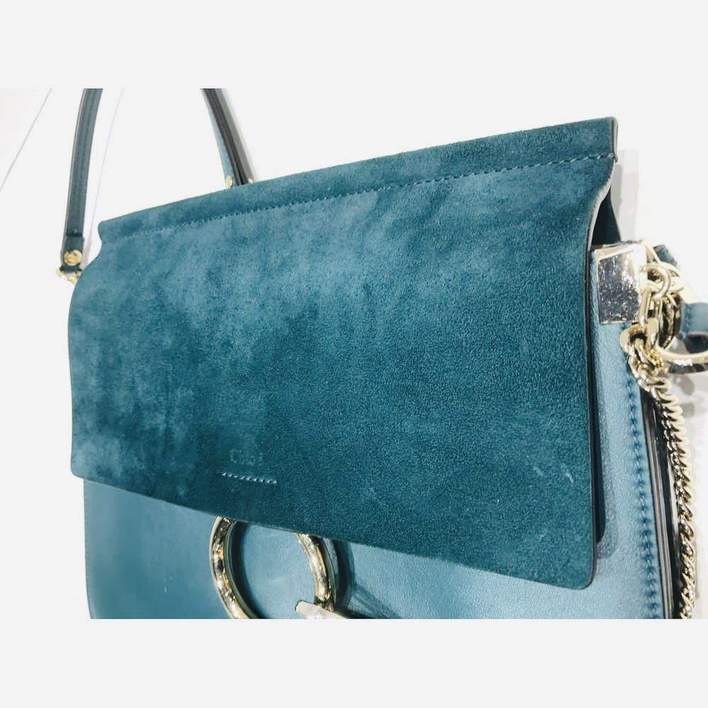 Chloe faye bag top green