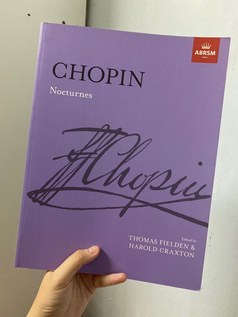 Hobbies　ABRSM,　Chopin　Magazines,　Religion　Nocturnes　on　piano|Original　Toys,　Books　Books　Carousell